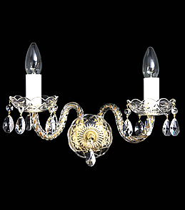 Balance 2 Gold - Crystal Wall Sconce